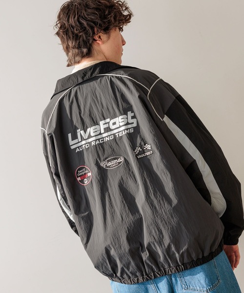 niko and…（ニコアンド） ブルゾン アウター モーターサイクルスタンド