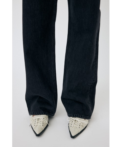 MOUSSY（マウジー） ジーンズ デニム デニムパンツ HW 90S BLK