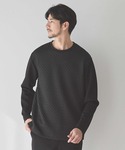 トレーナー スウェット ジャガード×ダンボール...の詳細画像5