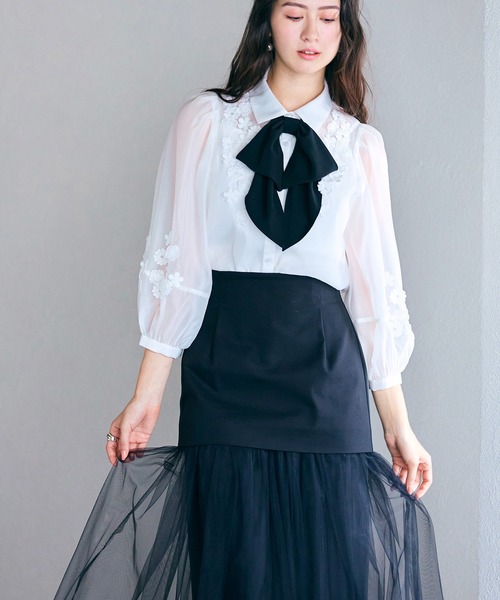 Audie a Muses（オーディア ミューズ） スカート タイトチュール