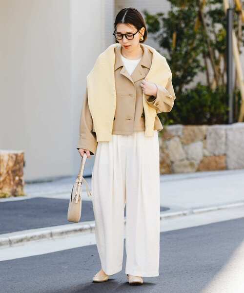 F by ROSSO（エフバイロッソ） コート アウター ビッグカラーダブル