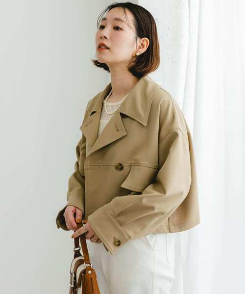 F by ROSSO（エフバイロッソ） コート アウター ビッグカラーダブル