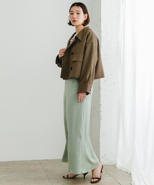 F by ROSSO（エフバイロッソ） コート アウター ビッグカラーダブル