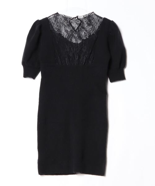 SNIDEL（スナイデル） ニットワンピース FREE ブラック レディース