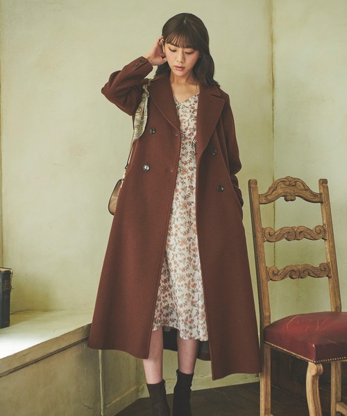 「31 Sons de mode」 コート 36 ピンク レディース_画像3