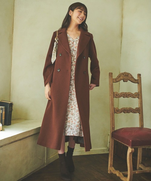 「31 Sons de mode」 コート 36 ピンク レディース_画像5