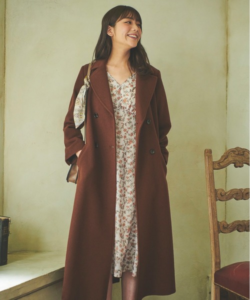 「31 Sons de mode」 コート 36 ピンク レディース_画像9