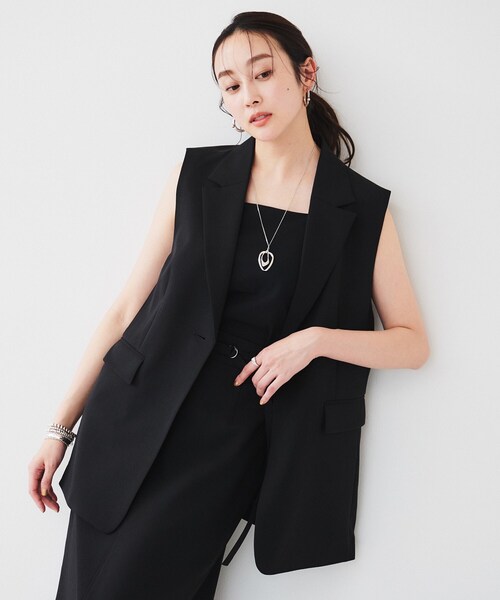 ウールタッチ ベスト ジレ ジャケット レディース 3color 韓国 cjfj128752.jpg