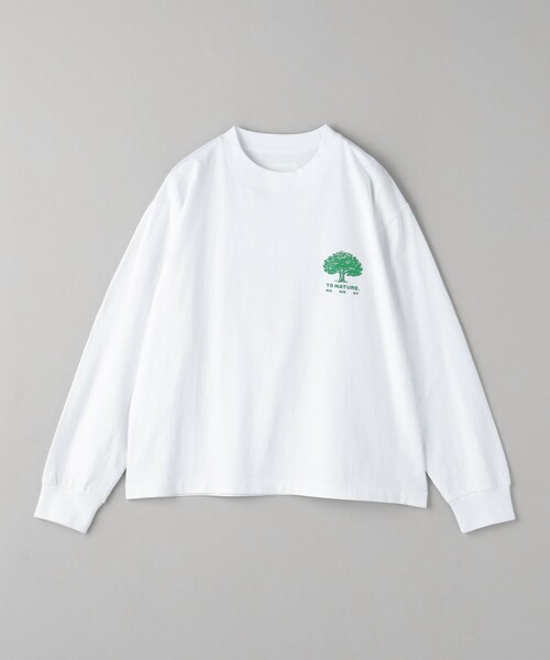 tシャツ 「MARMOT CAPITAL」TREEプリント ロングスリーブTシャツ レディース MARMOT CAPITAL tシャツ 「MARMOT CAPITAL」TREEプリント ロング