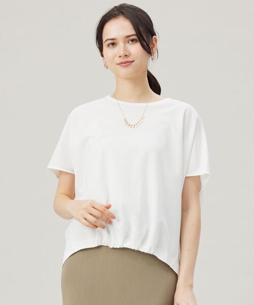 tシャツ ハイカウントフォルム Tシャツ レディース