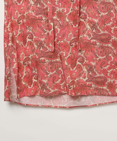ブラウス シャツ 「AMERICAN RAG CIE」ペイズリーブラウス（WOMEN) レディース AMERICAN RAG CIE ブラウス シャツ 「AMERICAN CIE」ペイズリー