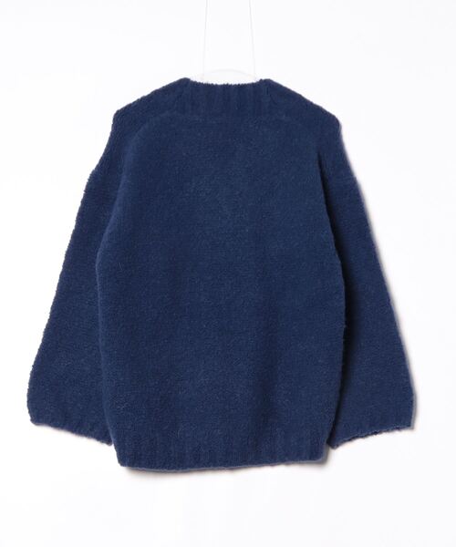 JILL STUART（ジルスチュアート） Vネックニット FREE ネイビー