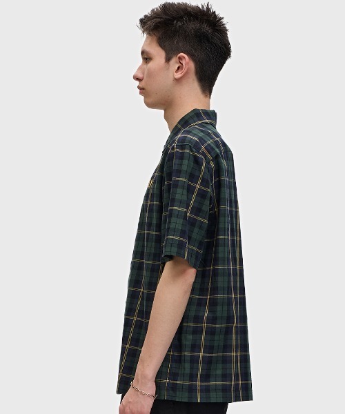 FRED PERRY タータンチェックシャツ Tartan Shirt 半袖 FRED PERRY タータンチェックシャツ Tartan Shirt 半袖 半袖