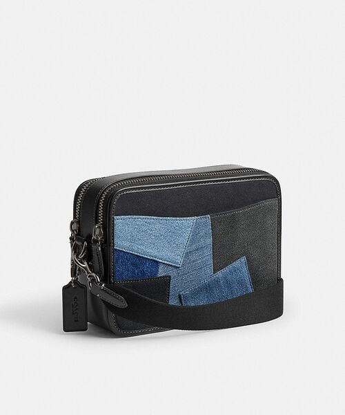 ヒッチ クロスボディ・シグネチャー キャンバス・パッチ | COACH