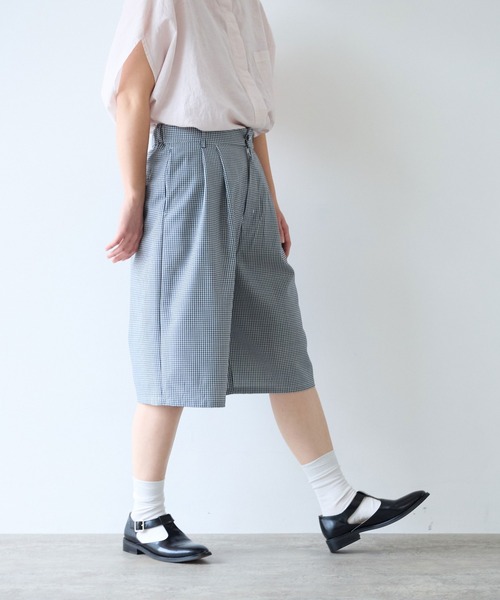 yuni パンツ AMBIDEX Store ○ビンテージコットン バックゴムパンツ(F キナリ
