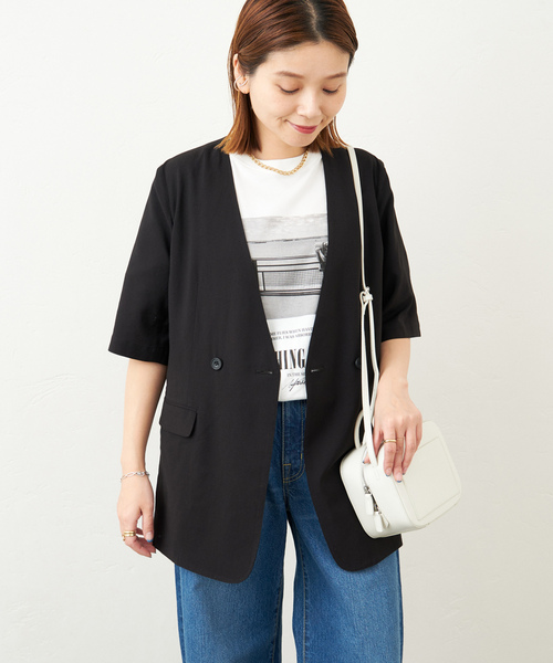 値下げしました！【新品】MBスタンダード　ノーカラージャケット MBスタンダード ノーカラージャケット | MB -there is a reason