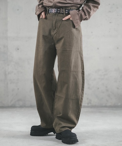 Shoowtime（ショウタイム） チノパン Wide curve silhouette chino