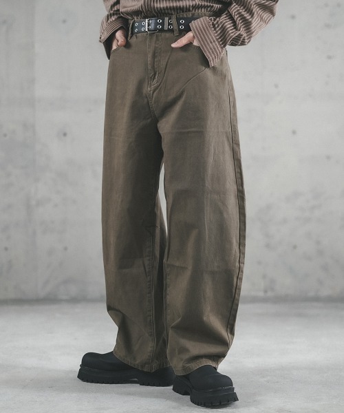 Shoowtime（ショウタイム） チノパン Wide curve silhouette chino