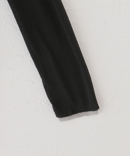 tシャツ 「VERSO/ヴェルソ」 Color Blocked L/S T レディース JOURNAL STANDARD tシャツ 「VERSO/ヴェルソ」 Color Blocked L