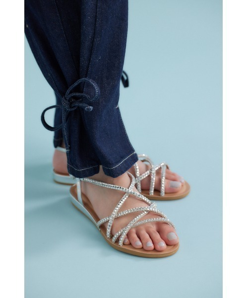 STACCATO サンダル【新品】 STACCATO サンダル セレナブレードフラット レディース