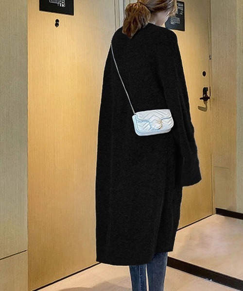 「Riff」 ニットカーディガン M アイボリー レディース_画像7