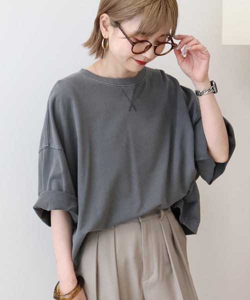 AMERICAN HOLIC（アメリカンホリック） tシャツ 半袖 ピグメント加工