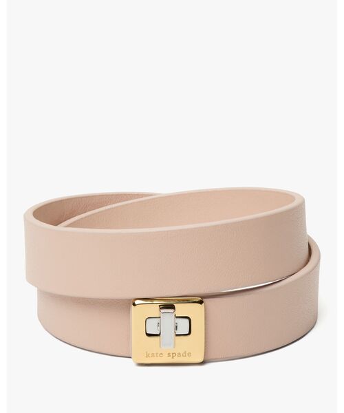 kate spade NEW YORK ブレスレット フィービー レザー ダブル