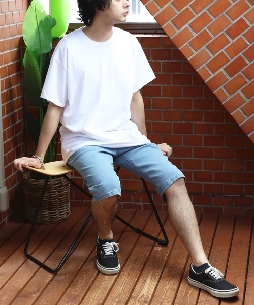 OUTDOOR PRODUCTS ジーンズ ストレッチデニムショートパンツ
