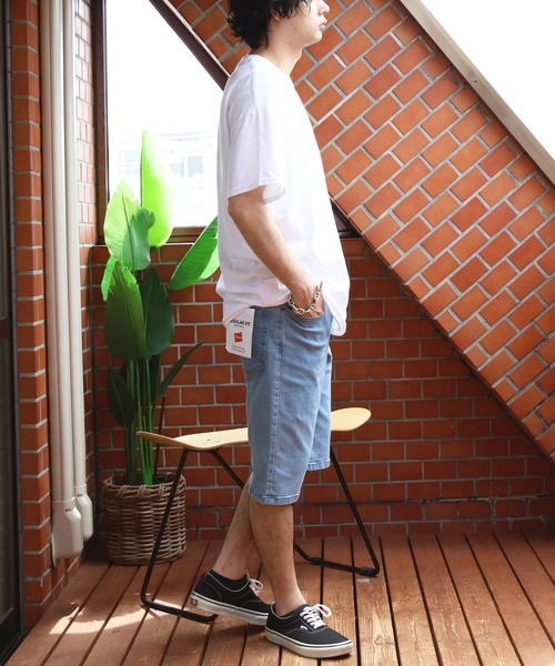 OUTDOOR PRODUCTS ジーンズ ストレッチデニムショートパンツ