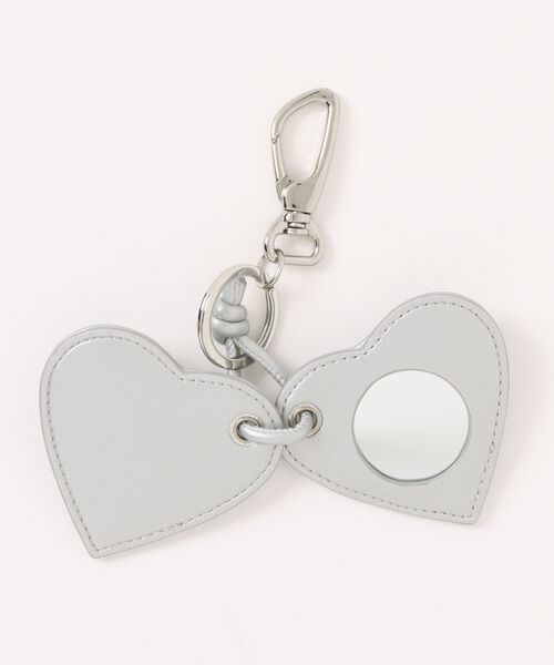 ＆MyuQ キーホルダー 「＆MyuQ」HEART MIRROR ハートミラー