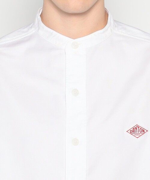 Danton 「DANTON」 長袖シャツ 44 ブルー メンズ : ZOZOTOWN