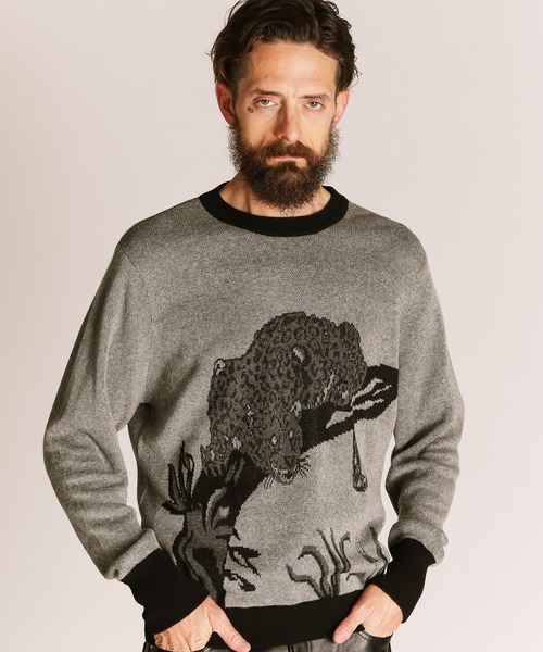 TKI　美品　schott ニット Schott N.Y.C（ショット） セーター ニット Schott/ショット/50S OVER