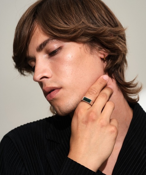 TOM WOOD トムウッド Peaky Ring Polished Onyx リング Peaky Ring Polished Onyx - Tom Wood Project Official Online