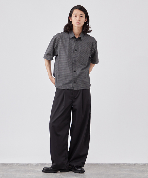 RHC ブラック チノパン RED KAP チノパン KAP別注 TR ワイドタックバレルレッグチノ