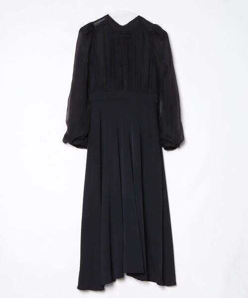 ハーリップトゥ レースワンピース ブラック 長袖 レディース SIZE S HER LIP TO 中古 Her lip to 「Her to」 長袖ワンピース S ブラック レディース
