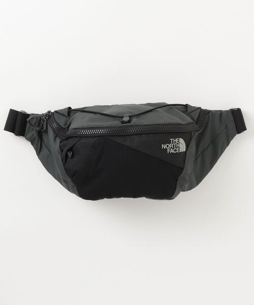 THE NORTH FACE ブラック ウエストバッグとニット帽セット THE NORTH FACE 「THE FACE」 ウエストバッグ F ブラック メンズ