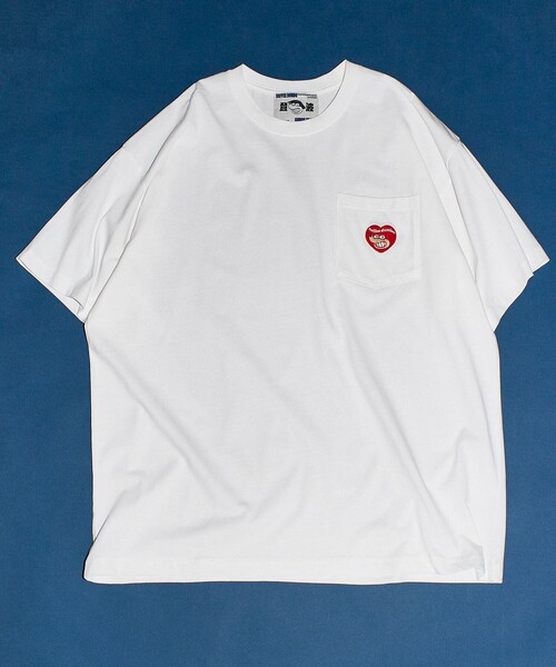 「FREAK'S STORE」 「COFFEE DUMBO」半袖Tシャツ MEDIUM グレー メンズ
