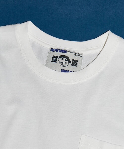 「FREAK'S STORE」 「COFFEE DUMBO」半袖Tシャツ MEDIUM グレー メンズ