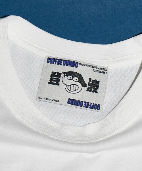 「FREAK'S STORE」 「COFFEE DUMBO」半袖Tシャツ MEDIUM グレー メンズ