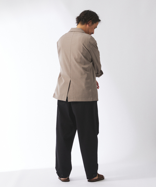 JS relume メンズ　ノーカラーコート　未使用品 ノーカラーライトショートコート（ノーカラーコート）｜JOURNAL