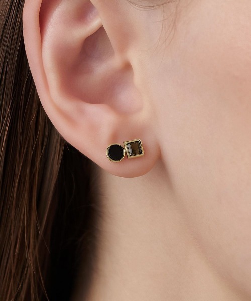 4℃（ヨンドシー） ピアス 「The Tidal」K10イエローゴールド ピアス 