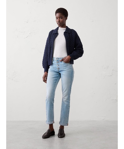 ジーンズ デニム デニムパンツ BANANA REPUBLIC FACTORY STORE　　ガールフレンドジーンズ レディースの画像