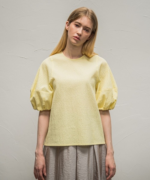 「LAUTREAMONT DE CLASSE」 半袖ブラウス 9号 ホワイト レディース_画像4