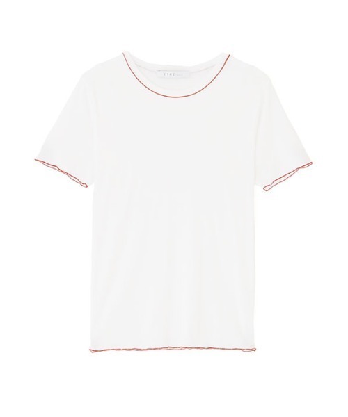 ETRE TOKYO（エトレトウキョウ） tシャツ 半袖 カラーメローシアーTee