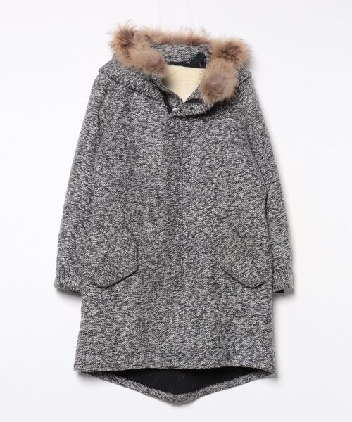 NO ID.（ノーアイディー） モッズコート 1 ブラック メンズ : ZOZOTOWN