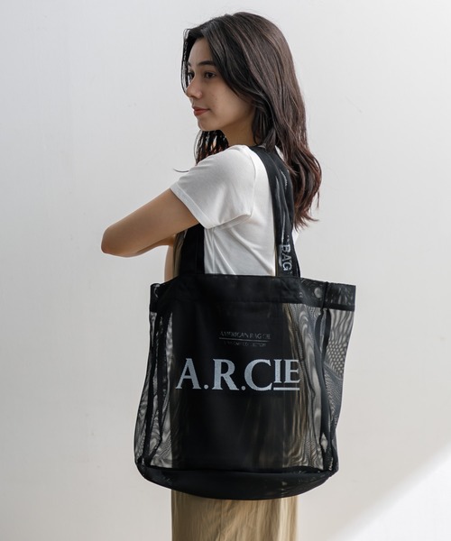 AMERICAN RAG CIE(アメリカンラグシー) トートバッグ FREE ブルー AMERICAN RAG CIE(アメリカンラグシー) トートバッグ FREE ブルー