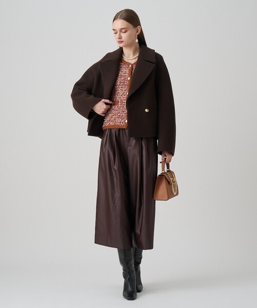 現行品　ANAYI メランジュツイード カーディガン メランジュツイード カーディガン|ANAYI OFFICIAL ONLINE STORE