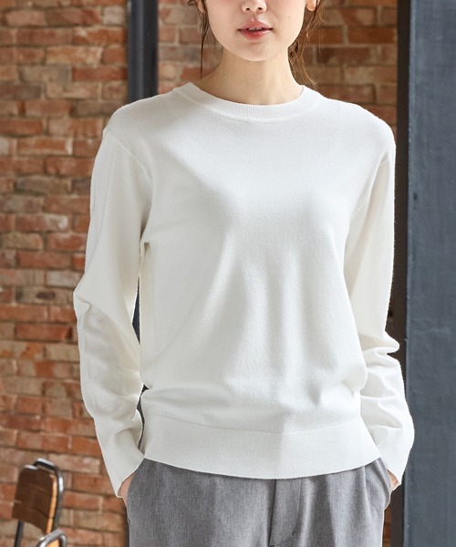 Honeys（ハニーズ） ニット セーター クルーネックニット レディース