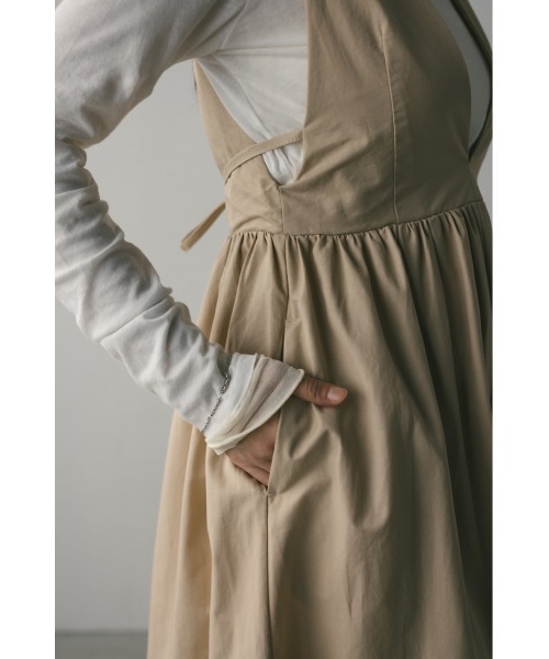 STYLEMIXER（スタイルミキサー） ジャンパースカート ディープV