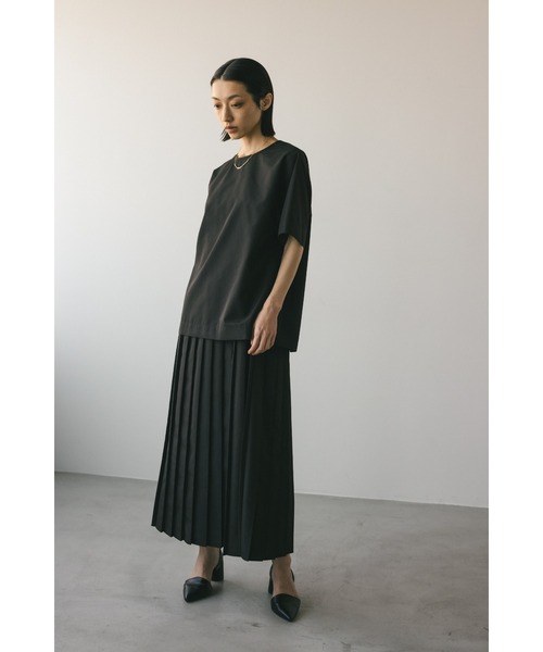 「STYLEMIXER」 半袖ワンピース MEDIUM ブルー レディース_画像4